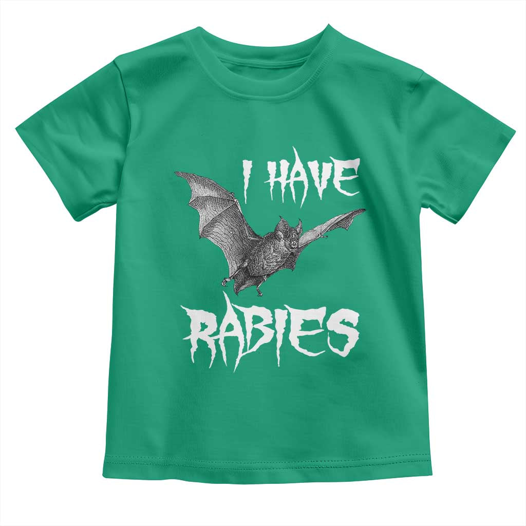 I Have Rabies Bat Toddler T Shirt Funny Meme Quotes - Wonder Print Shop