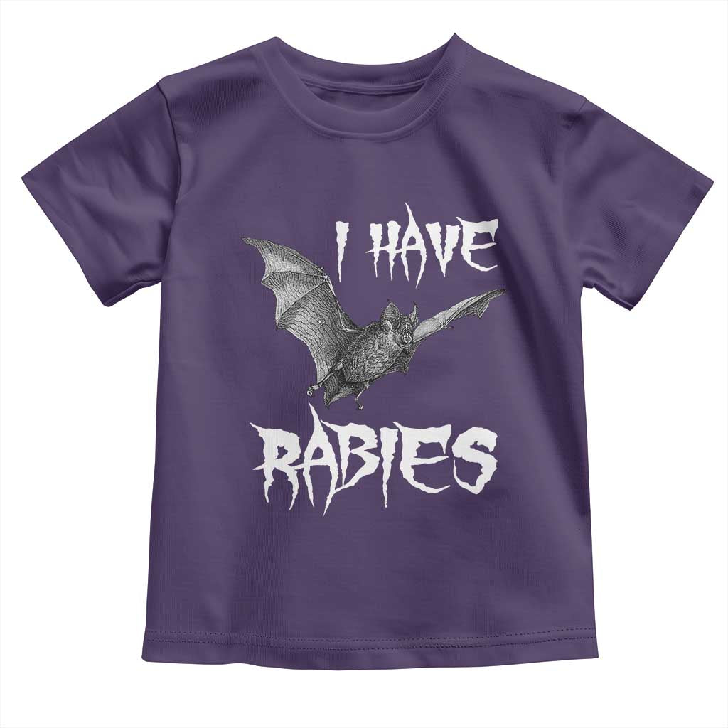I Have Rabies Bat Toddler T Shirt Funny Meme Quotes - Wonder Print Shop