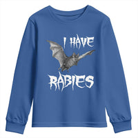 I Have Rabies Bat Youth Sweatshirt Funny Meme Quotes - Wonder Print Shop