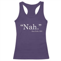 Rosa Parks Quote Racerback Tank Top Nah 1955 Black Movement Protest