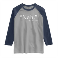 Rosa Parks Quote Raglan Shirt Nah 1955 Black Movement Protest