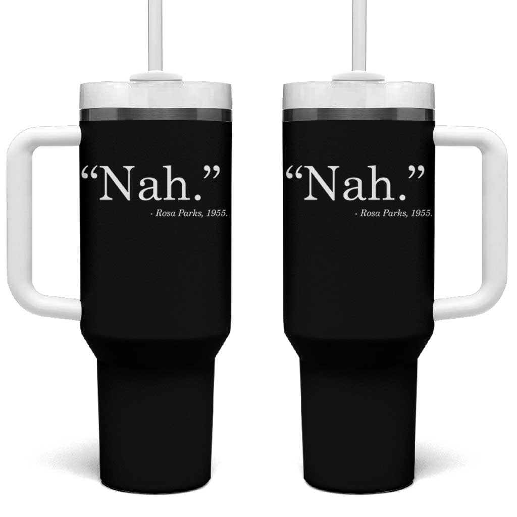 Rosa Parks Quote Tumbler With Handle Nah 1955 Black Movement Protest