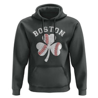 Funny Boston St Patricks Day Baseball Shamrock Hoodie