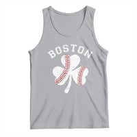 Funny Boston St Patricks Day Baseball Shamrock Tank Top