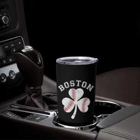 Funny Boston St Patricks Day Baseball Shamrock Tumbler Cup