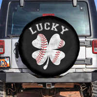 Funny Baseball Lucky Clover St Patricks Day Spare Tire Cover