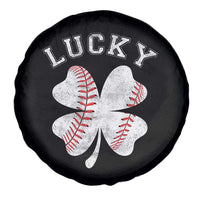 Funny Baseball Lucky Clover St Patricks Day Spare Tire Cover