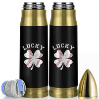 Funny Baseball Lucky Clover St Patricks Day Bullet Tumbler