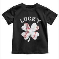 Funny Baseball Lucky Clover St Patricks Day Toddler T Shirt