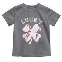 Funny Baseball Lucky Clover St Patricks Day Toddler T Shirt
