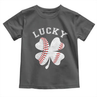 Funny Baseball Lucky Clover St Patricks Day Toddler T Shirt