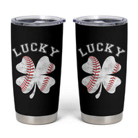 Funny Baseball Lucky Clover St Patricks Day Tumbler Cup