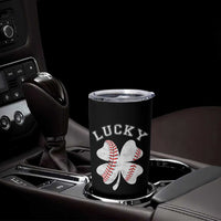 Funny Baseball Lucky Clover St Patricks Day Tumbler Cup