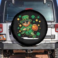 Leprechaun Basketball St Patricks Day Sport Lover Spare Tire Cover