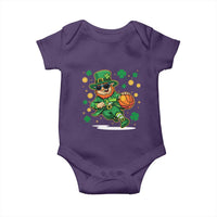 Leprechaun Basketball St Patricks Day Sport Lover Baby Onesie