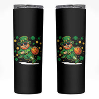 Leprechaun Basketball St Patricks Day Sport Lover Skinny Tumbler