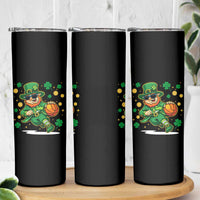 Leprechaun Basketball St Patricks Day Sport Lover Skinny Tumbler