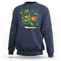 Leprechaun Basketball St Patricks Day Sport Lover Sweatshirt