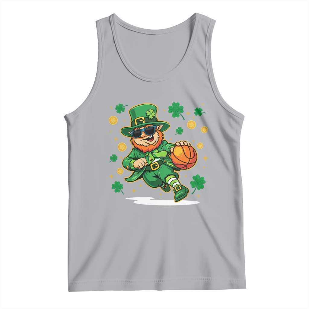 Leprechaun Basketball St Patricks Day Sport Lover Tank Top