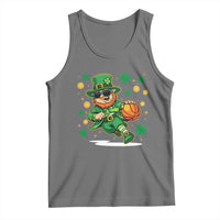 Leprechaun Basketball St Patricks Day Sport Lover Tank Top
