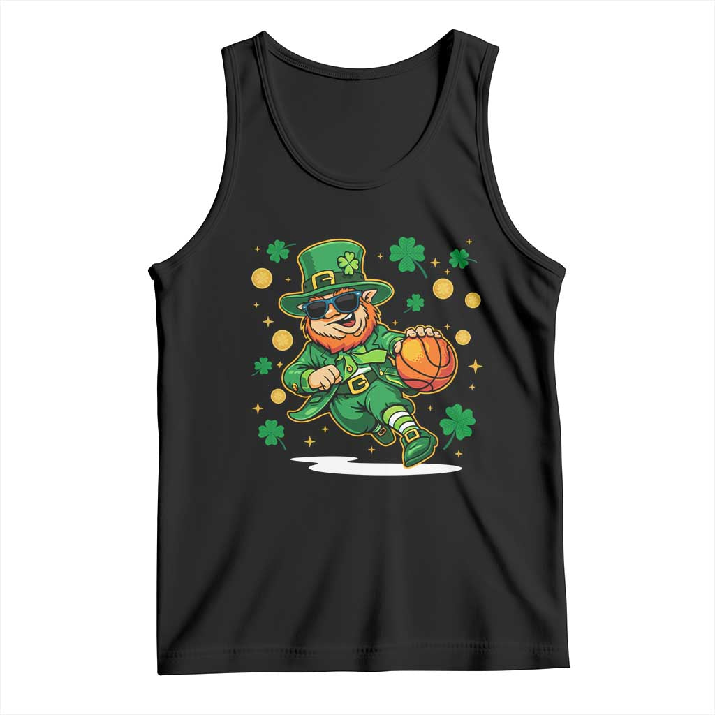 Leprechaun Basketball St Patricks Day Sport Lover Tank Top