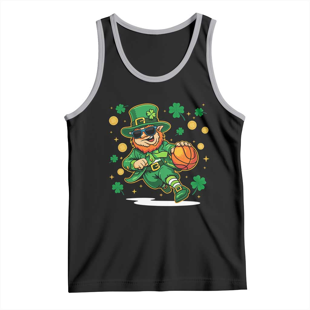 Leprechaun Basketball St Patricks Day Sport Lover Tank Top