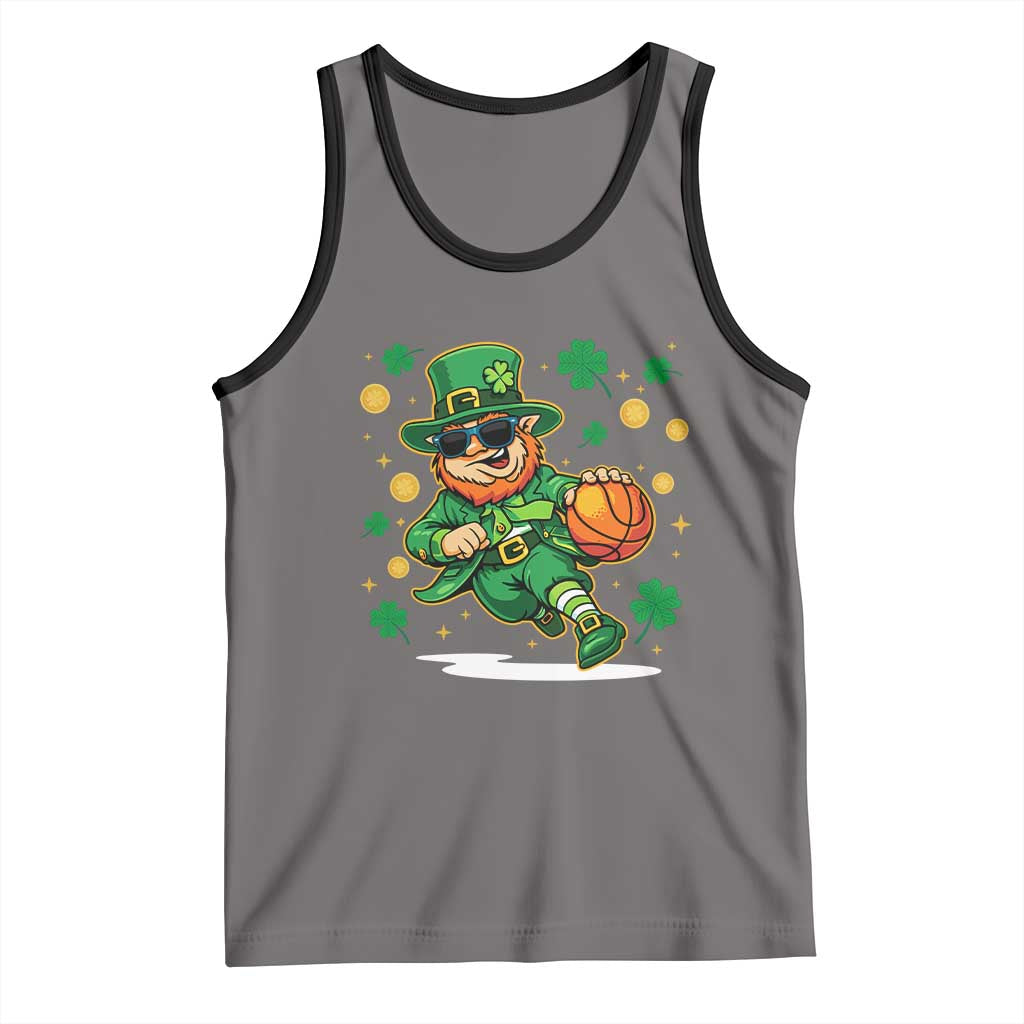 Leprechaun Basketball St Patricks Day Sport Lover Tank Top
