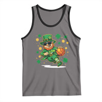Leprechaun Basketball St Patricks Day Sport Lover Tank Top