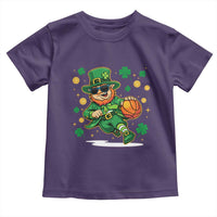 Leprechaun Basketball St Patricks Day Sport Lover Toddler T Shirt