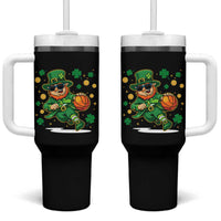 Leprechaun Basketball St Patricks Day Sport Lover Tumbler With Handle