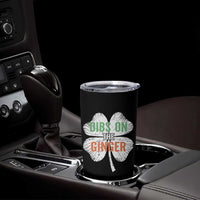 Funny St Patricks Day Dibs On The Ginger Tumbler Cup Irish Redhead Shamrock
