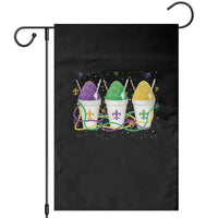 Funny Mardi Gras Snowballs Fat Tuesday Carnival Beads Garden Flag