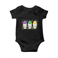 Funny Mardi Gras Snowballs Fat Tuesday Carnival Beads Baby Onesie