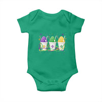 Funny Mardi Gras Snowballs Fat Tuesday Carnival Beads Baby Onesie
