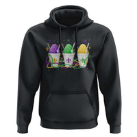 Funny Mardi Gras Snowballs Fat Tuesday Carnival Beads Hoodie