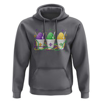 Funny Mardi Gras Snowballs Fat Tuesday Carnival Beads Hoodie