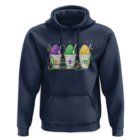 Funny Mardi Gras Snowballs Fat Tuesday Carnival Beads Hoodie