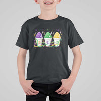 Funny Mardi Gras Snowballs Fat Tuesday Carnival Beads T Shirt For Kid