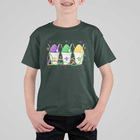 Funny Mardi Gras Snowballs Fat Tuesday Carnival Beads T Shirt For Kid