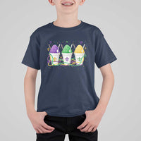 Funny Mardi Gras Snowballs Fat Tuesday Carnival Beads T Shirt For Kid