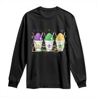Funny Mardi Gras Snowballs Fat Tuesday Carnival Beads Long Sleeve Shirt