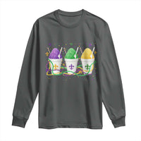 Funny Mardi Gras Snowballs Fat Tuesday Carnival Beads Long Sleeve Shirt
