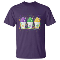 Funny Mardi Gras Snowballs Fat Tuesday Carnival Beads T Shirt