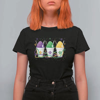 Funny Mardi Gras Snowballs Fat Tuesday Carnival Beads T Shirt For Women