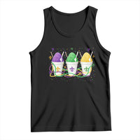 Funny Mardi Gras Snowballs Fat Tuesday Carnival Beads Tank Top