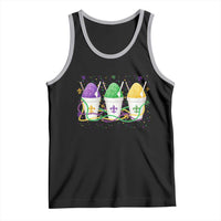 Funny Mardi Gras Snowballs Fat Tuesday Carnival Beads Tank Top