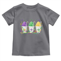Funny Mardi Gras Snowballs Fat Tuesday Carnival Beads Toddler T Shirt
