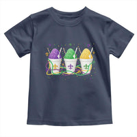 Funny Mardi Gras Snowballs Fat Tuesday Carnival Beads Toddler T Shirt