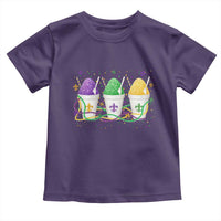 Funny Mardi Gras Snowballs Fat Tuesday Carnival Beads Toddler T Shirt