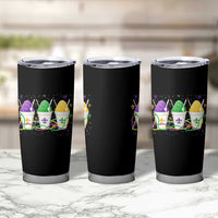 Funny Mardi Gras Snowballs Fat Tuesday Carnival Beads Tumbler Cup